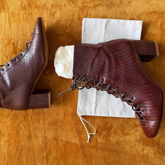 Sezane Sandy Boots  - Color: Téjus Brun Size: 42 - Picture 4 of 9